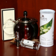 Linden blossom tea and perfume